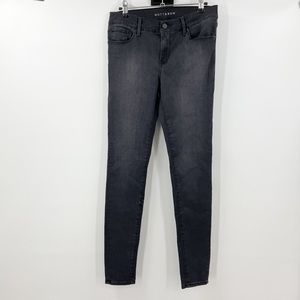 Mott & Bow Orchard Black Skinny Jeans 29 Mid Rise